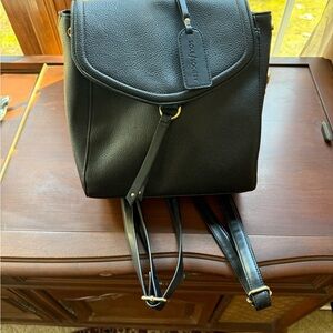 Sole Society Black Backpack